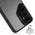 Brushed Steel Texture Galaxy S26 Plus Kickstand Case