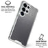 Brushed Steel Texture Galaxy S26 Ultra Clear Case