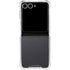 Brushed Steel Texture Galaxy Z Flip7 Clear Case