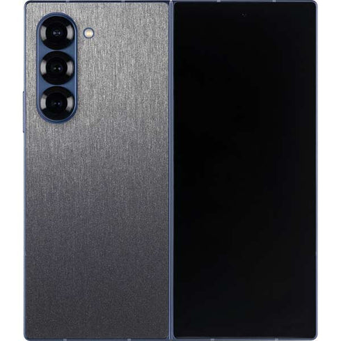 Brushed Steel Texture Galaxy Z Fold6 Skin