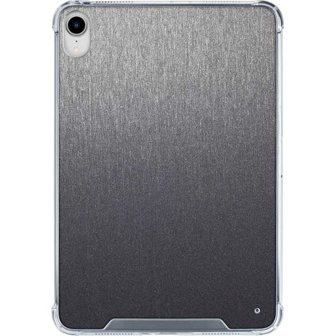 Brushed Steel Texture iPad 11th Gen (2025) Clear Case
