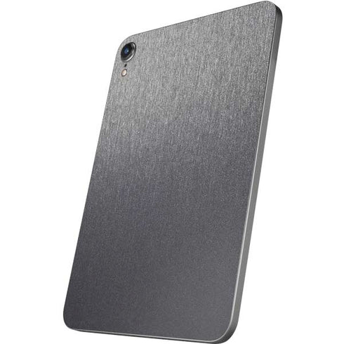 Brushed Steel Texture Apple iPad Mini Skin