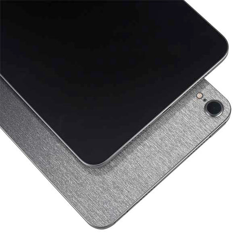 Brushed Steel Texture Apple iPad Mini Skin