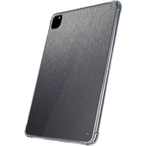 Brushed Steel Texture iPad Pro 11in (2024) Clear Case