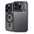 Brushed Steel Texture iPhone 13 Pro Kickstand Case