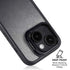 Brushed Steel Texture iPhone 15 Plus Kickstand Case