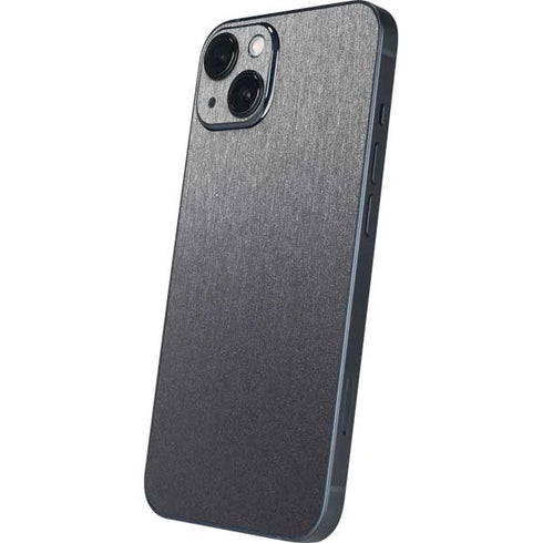 Specialty Vinyl Brushed Steel Texture iPhone 15 Skin