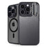 Brushed Steel Texture iPhone 16 Pro Kickstand Case