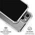 Brushed Steel Texture iPhone 16 Pro Max Clear Case
