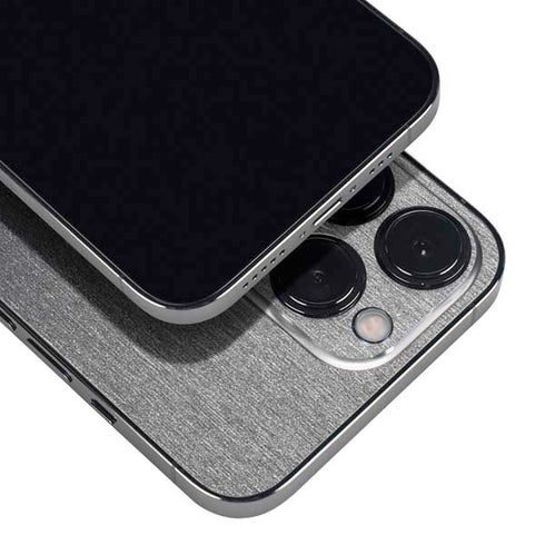 Brushed Steel Texture iPhone 16 Pro Max Skin