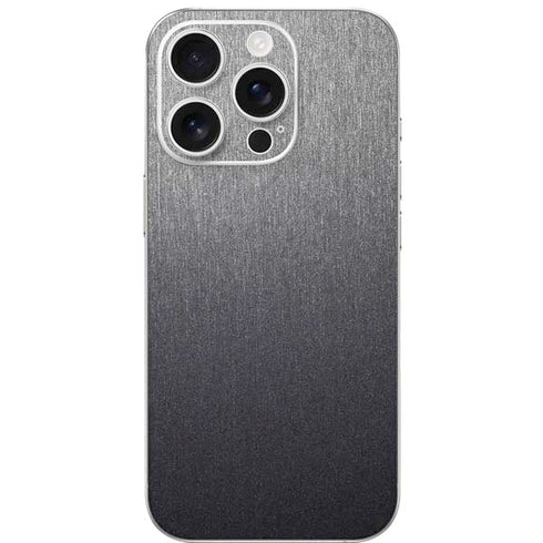 Brushed Steel Texture iPhone 16 Pro Skin
