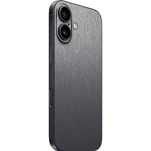 Brushed Steel Texture iPhone 16 Skin