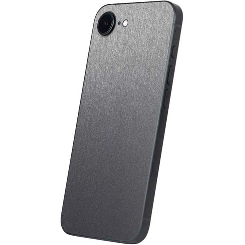 Brushed Steel Texture iPhone 16e Skin