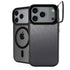 Brushed Steel Texture iPhone 17 Pro Kickstand Case