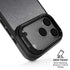 Brushed Steel Texture iPhone 17 Pro Kickstand Case