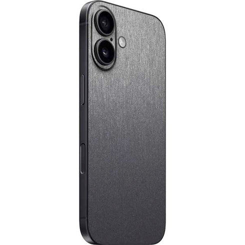 Brushed Steel Texture iPhone 17 Skin