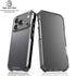 Brushed Steel Texture iPhone 18 Pro Clear Case