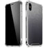 Brushed Steel Texture iPhone X/XS Clear Case