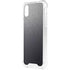 Brushed Steel Texture iPhone XS Clear Case