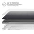 Brushed Steel Texture MacBook Pro 14in (2021-24) Case plus Skin