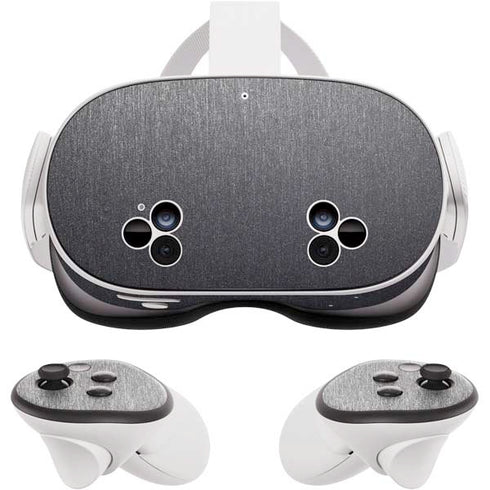 Brushed Steel Texture Meta Quest 3S Skin