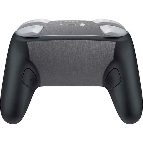 Brushed Steel Texture Nintendo Switch 2 (2025) Pro Controller Skin