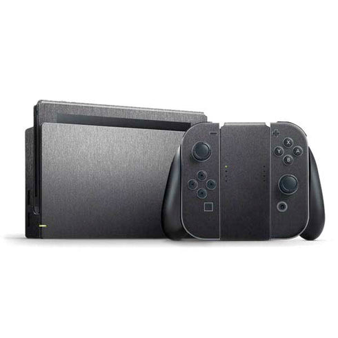 Brushed Steel Texture Nintendo Skins