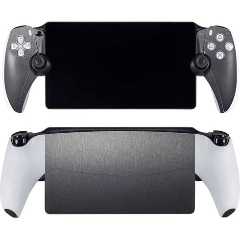 Brushed Steel Texture PlayStation PS5 Skins