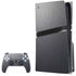 Brushed Steel Texture PS5 Pro Disk Bundle Skin
