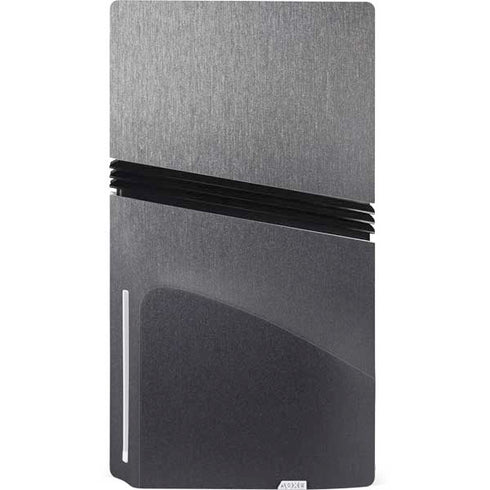 Brushed Steel Texture PS5 Pro Disk Console Skin