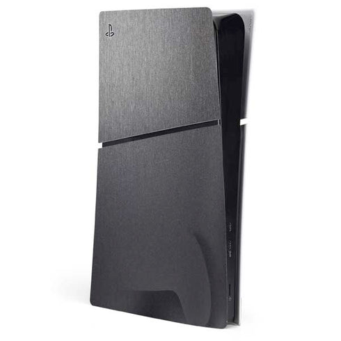 Specialty Vinyl Brushed Steel Texture PS5 Slim Digital Edition Console Skin