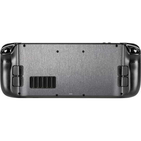 Brushed Steel Texture Steam Deck Handheld Gaming Computer OLED Skin