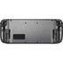Brushed Steel Texture Steam Deck Handheld Gaming Computer OLED Skin