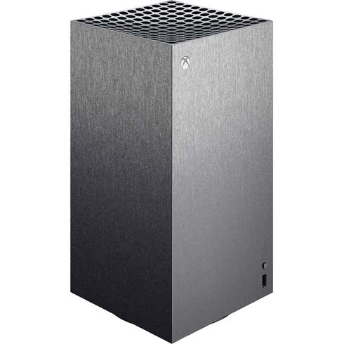 Brushed Steel Texture XBox Series X Digital Edition Console Skin