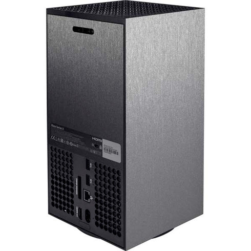 Brushed Steel Texture XBox Series X Digital Edition Console Skin