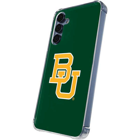 Baylor University BU - Green Galaxy A35 5G Clear Case