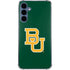 Baylor University BU - Green Galaxy A55 5G Clear Case