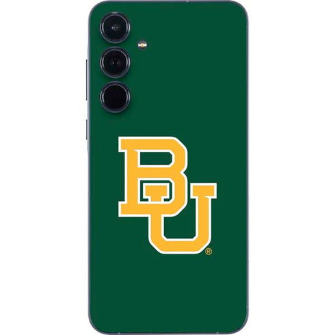 Baylor University BU - Green Galaxy A55 5G Skin