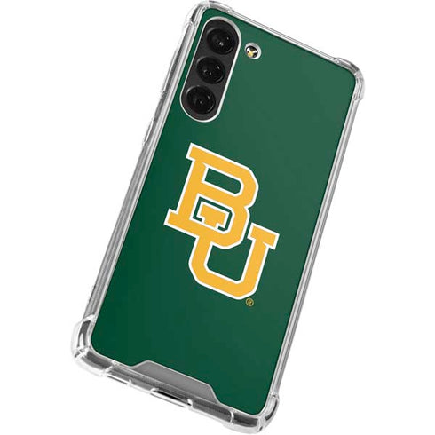 Baylor University BU - Green Galaxy S24 FE Clear Case
