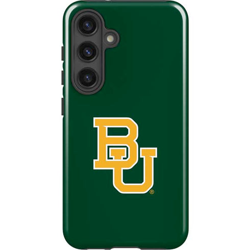 Baylor University BU - Green Galaxy S25 Impact Case
