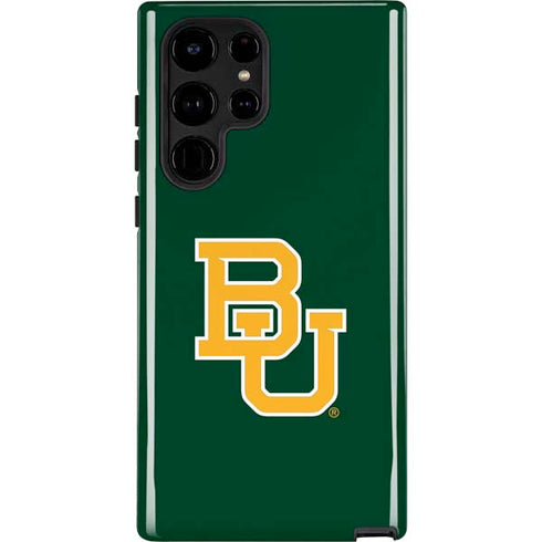 Baylor University BU - Green Galaxy S25 Ultra Impact Case