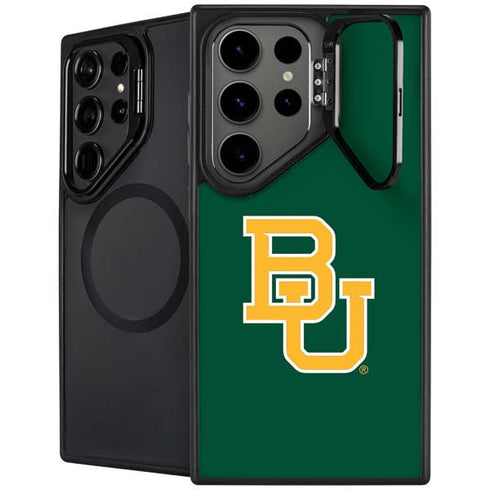 Baylor University BU - Green Galaxy S25 Ultra Kickstand Case