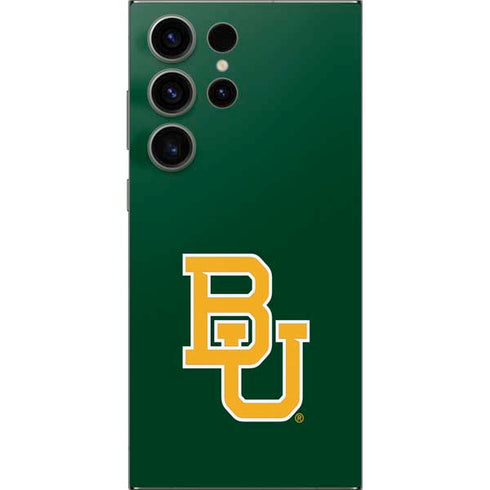 Baylor University BU - Green Galaxy S25 Ultra Skin