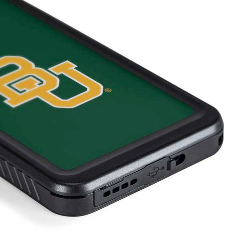 Baylor University BU - Green Galaxy S24 Waterproof Case