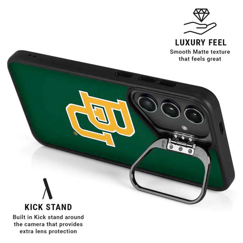 Baylor University BU - Green Galaxy S25 FE Kickstand Case