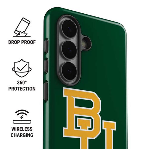 Baylor University BU - Green Galaxy S26 Impact Case