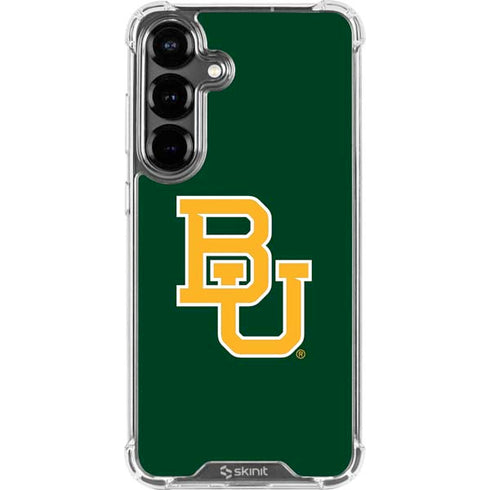 Baylor University BU - Green Galaxy S26 Plus Clear Case