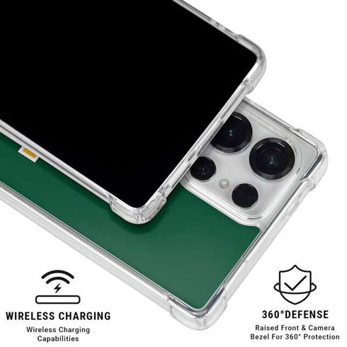 Baylor University BU - Green Galaxy S26 Ultra Clear Case