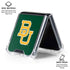 Baylor University BU - Green Galaxy Z Flip6 Clear Case