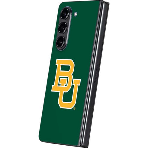 Baylor University BU - Green Galaxy Z Fold5 5G Skin